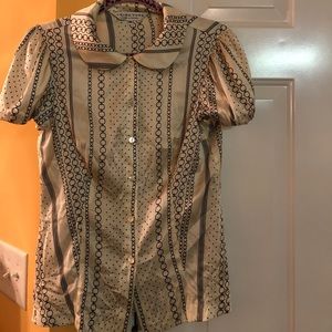 Trina Turk s/s silk blouse